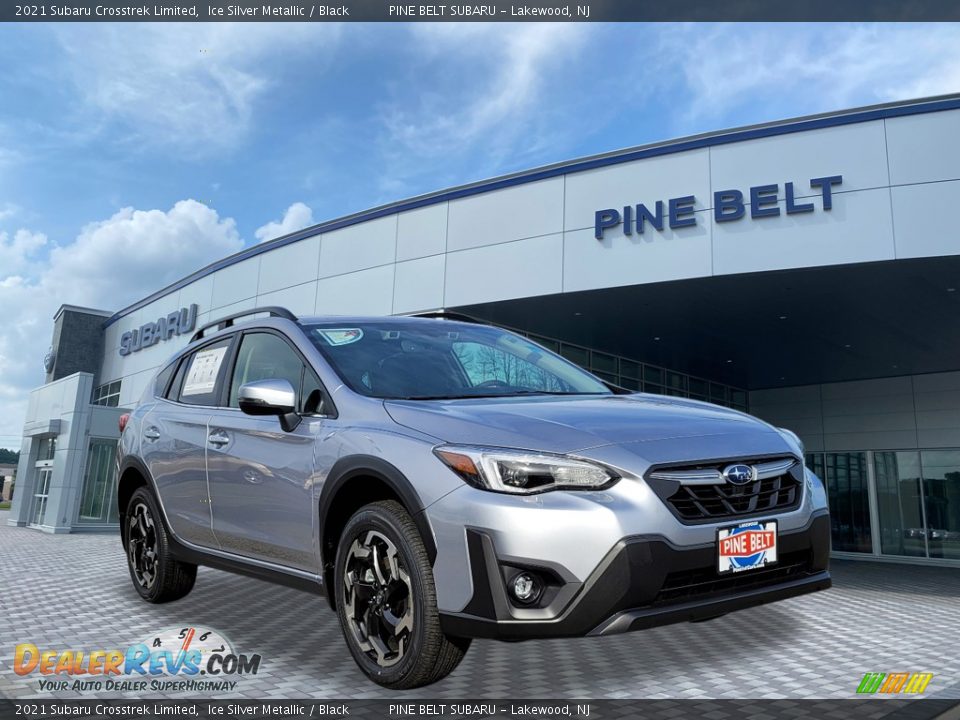 2021 Subaru Crosstrek Limited Ice Silver Metallic / Black Photo #1