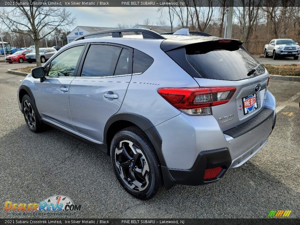 2021 Subaru Crosstrek Limited Ice Silver Metallic / Black Photo #6