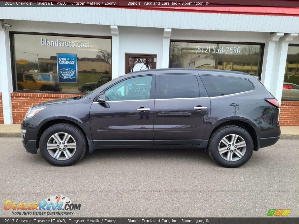 2017 Chevrolet Traverse LT AWD Tungsten Metallic / Ebony Photo #1