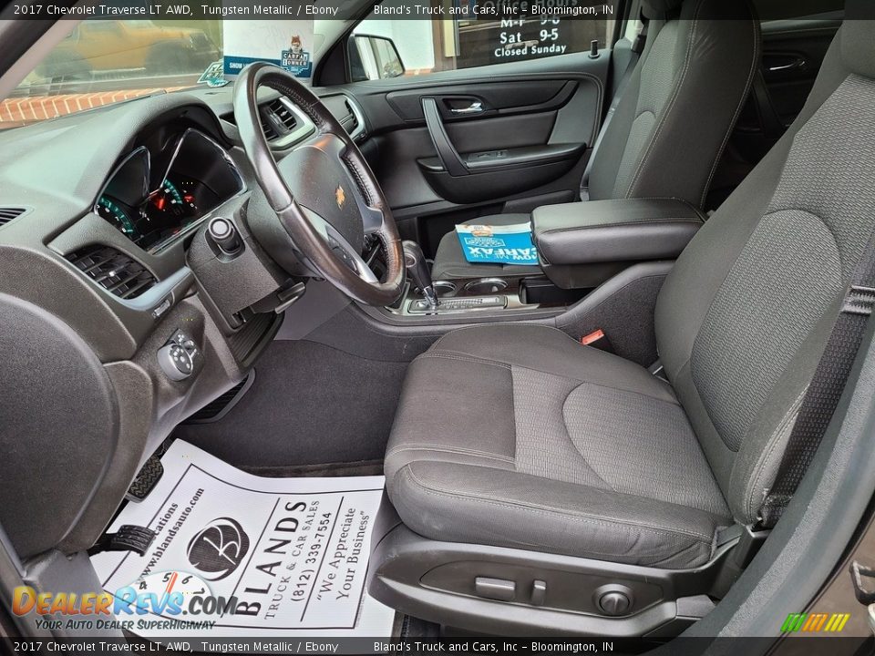 2017 Chevrolet Traverse LT AWD Tungsten Metallic / Ebony Photo #6