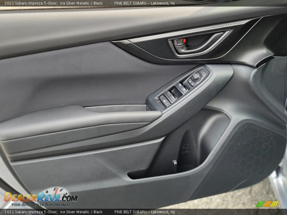 2021 Subaru Impreza 5-Door Ice Silver Metallic / Black Photo #13