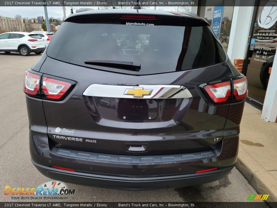 2017 Chevrolet Traverse LT AWD Tungsten Metallic / Ebony Photo #32