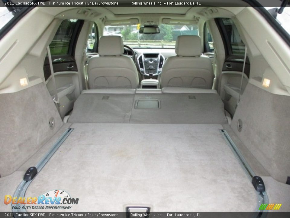 2011 Cadillac SRX FWD Platinum Ice Tricoat / Shale/Brownstone Photo #17