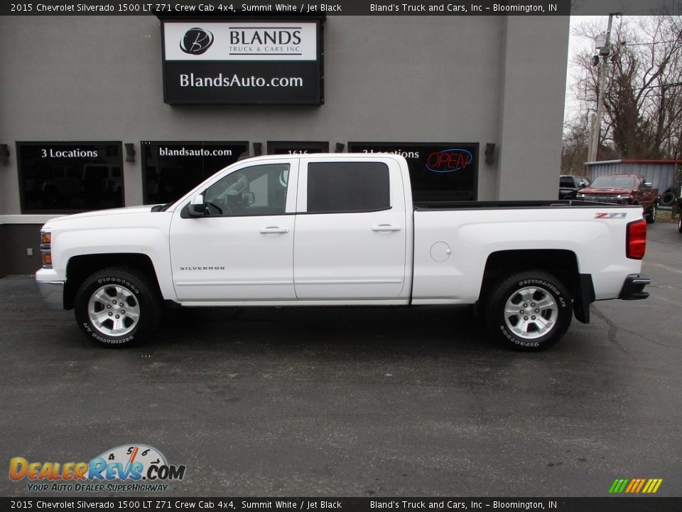 2015 Chevrolet Silverado 1500 LT Z71 Crew Cab 4x4 Summit White / Jet Black Photo #1