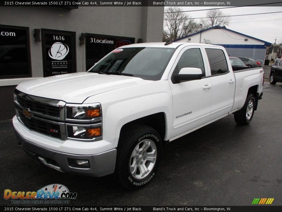 2015 Chevrolet Silverado 1500 LT Z71 Crew Cab 4x4 Summit White / Jet Black Photo #2