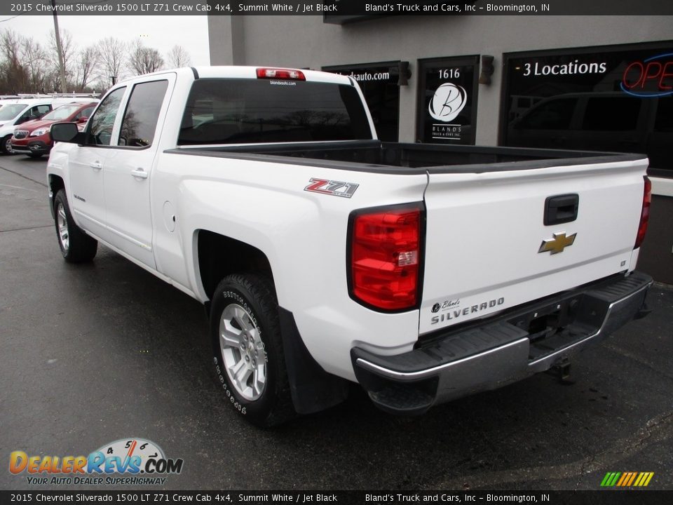 2015 Chevrolet Silverado 1500 LT Z71 Crew Cab 4x4 Summit White / Jet Black Photo #3