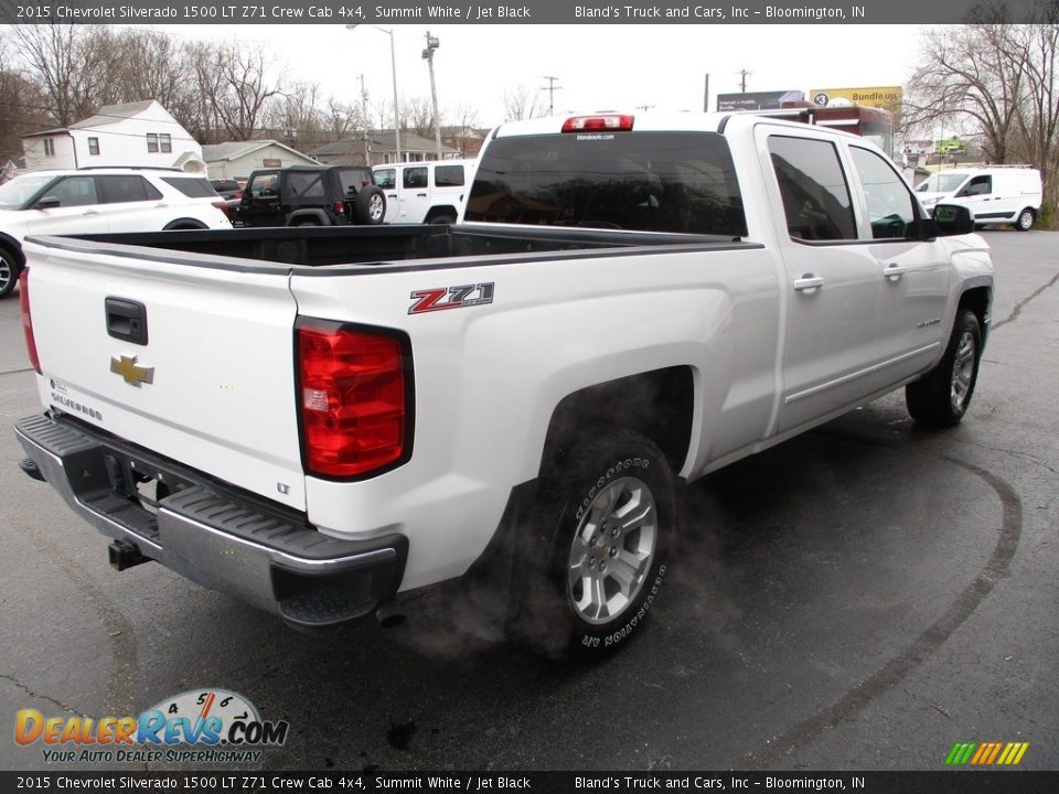 2015 Chevrolet Silverado 1500 LT Z71 Crew Cab 4x4 Summit White / Jet Black Photo #4