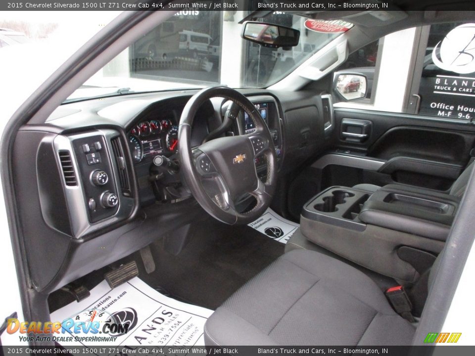 2015 Chevrolet Silverado 1500 LT Z71 Crew Cab 4x4 Summit White / Jet Black Photo #6