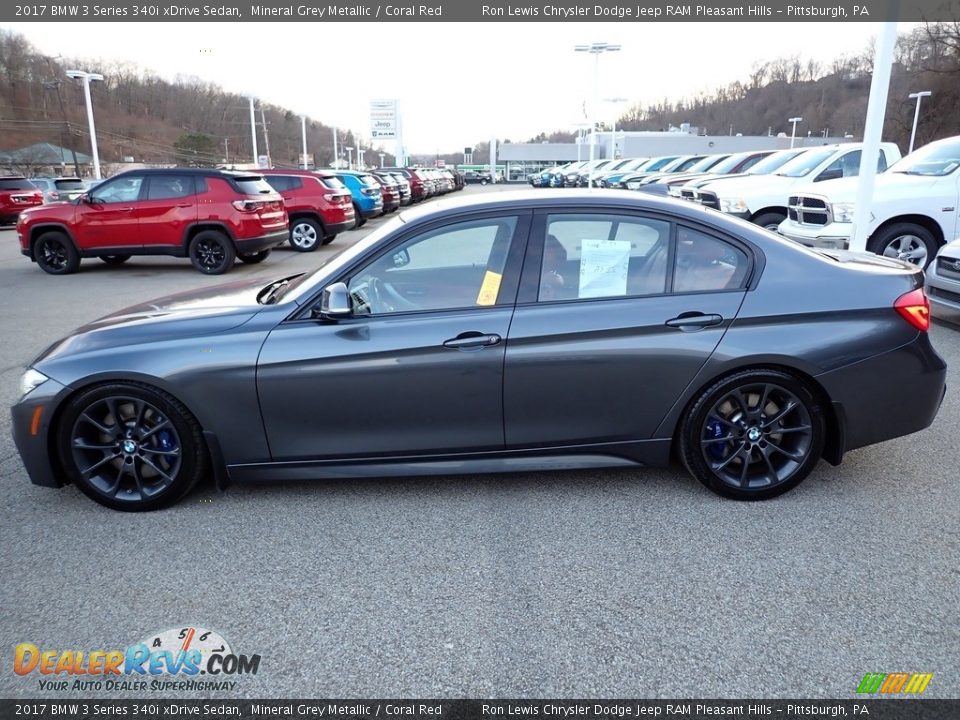 Mineral Grey Metallic 2017 BMW 3 Series 340i xDrive Sedan Photo #2