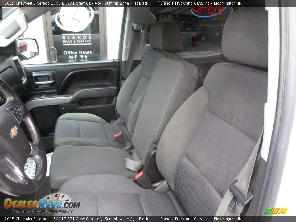 2015 Chevrolet Silverado 1500 LT Z71 Crew Cab 4x4 Summit White / Jet Black Photo #8