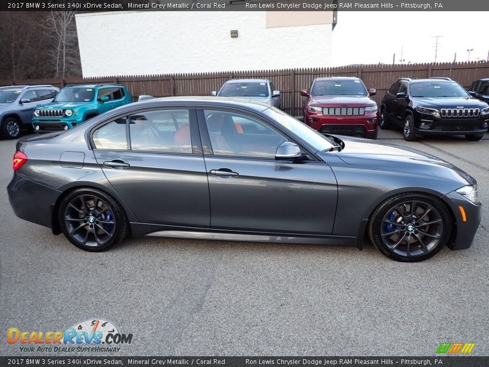 Mineral Grey Metallic 2017 BMW 3 Series 340i xDrive Sedan Photo #7