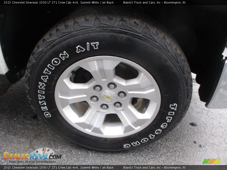 2015 Chevrolet Silverado 1500 LT Z71 Crew Cab 4x4 Summit White / Jet Black Photo #27
