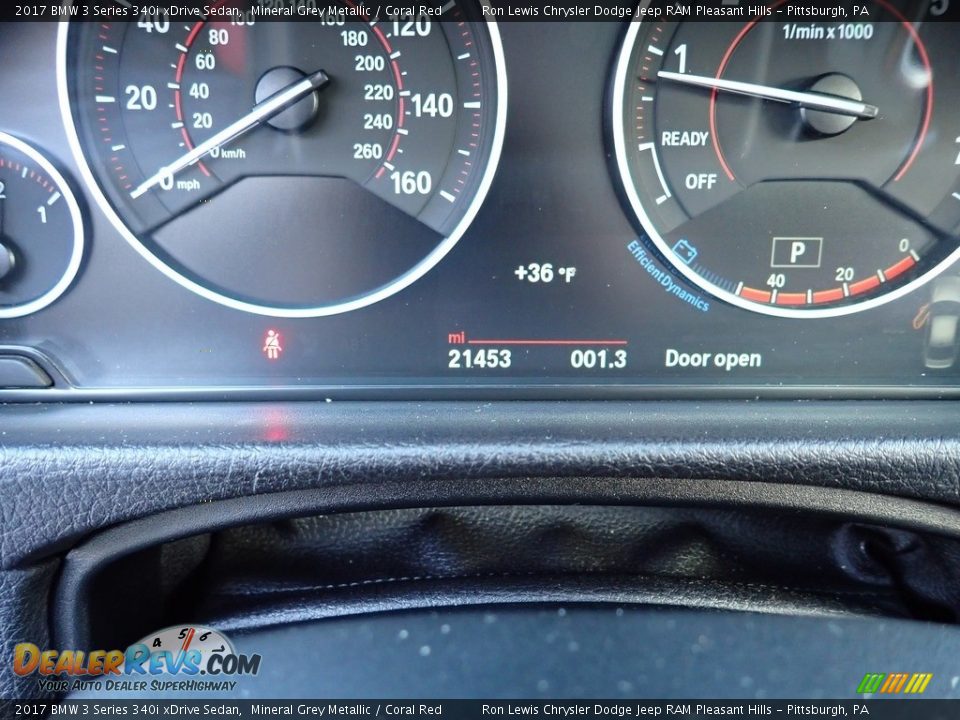 2017 BMW 3 Series 340i xDrive Sedan Gauges Photo #20