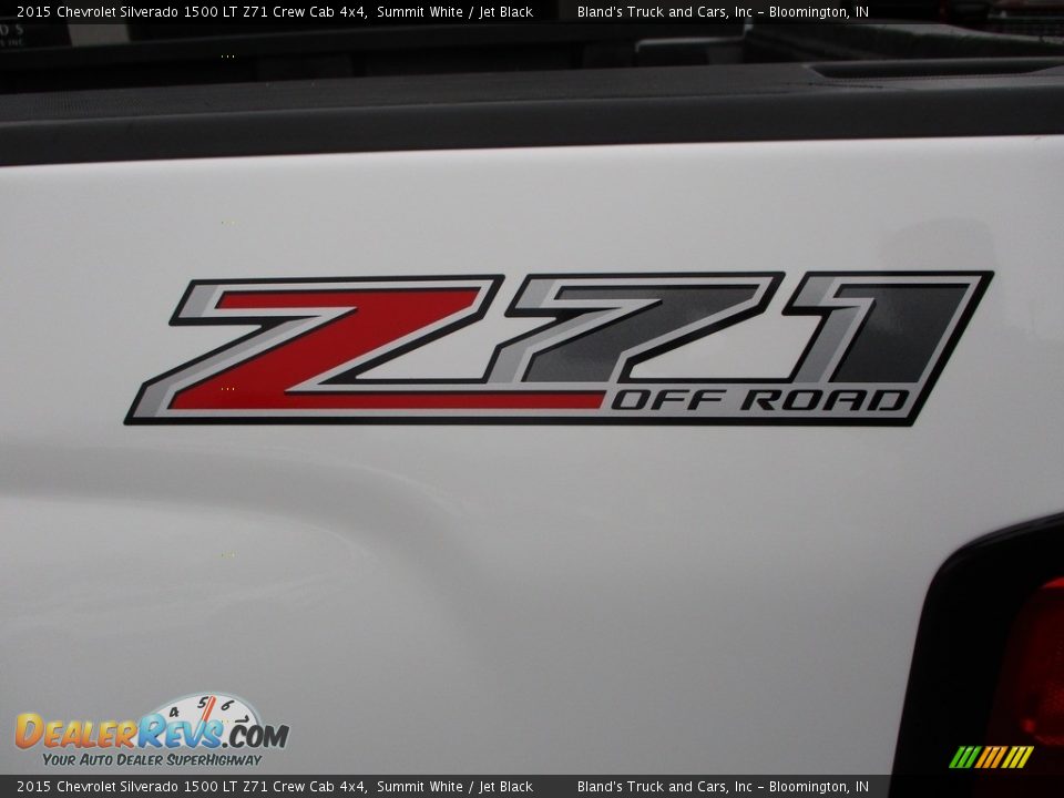 2015 Chevrolet Silverado 1500 LT Z71 Crew Cab 4x4 Summit White / Jet Black Photo #30