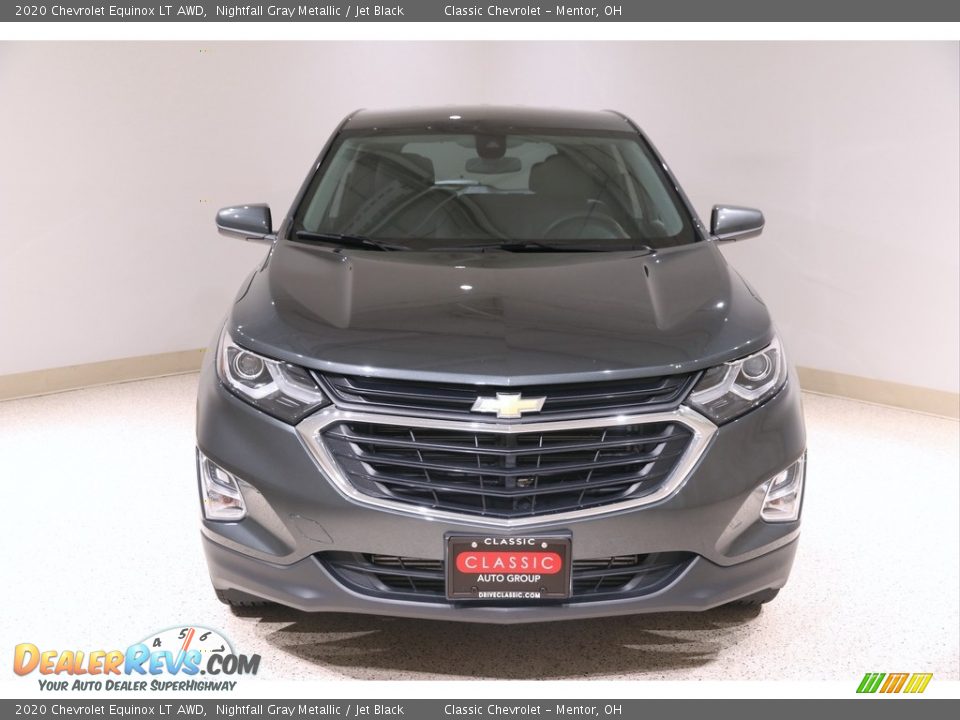 2020 Chevrolet Equinox LT AWD Nightfall Gray Metallic / Jet Black Photo #2