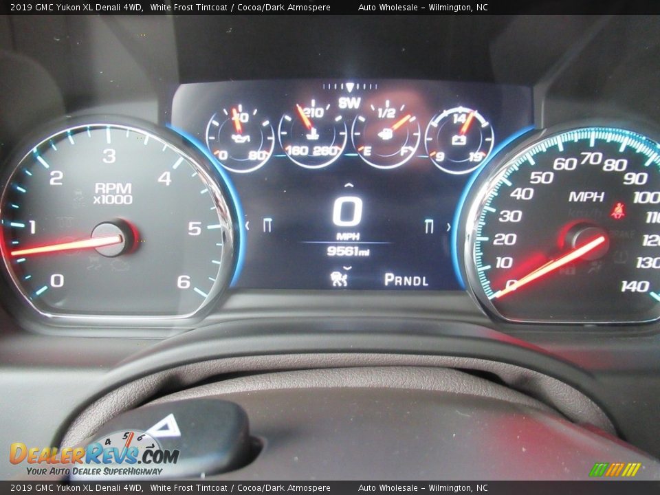 2019 GMC Yukon XL Denali 4WD White Frost Tintcoat / Cocoa/Dark Atmospere Photo #16