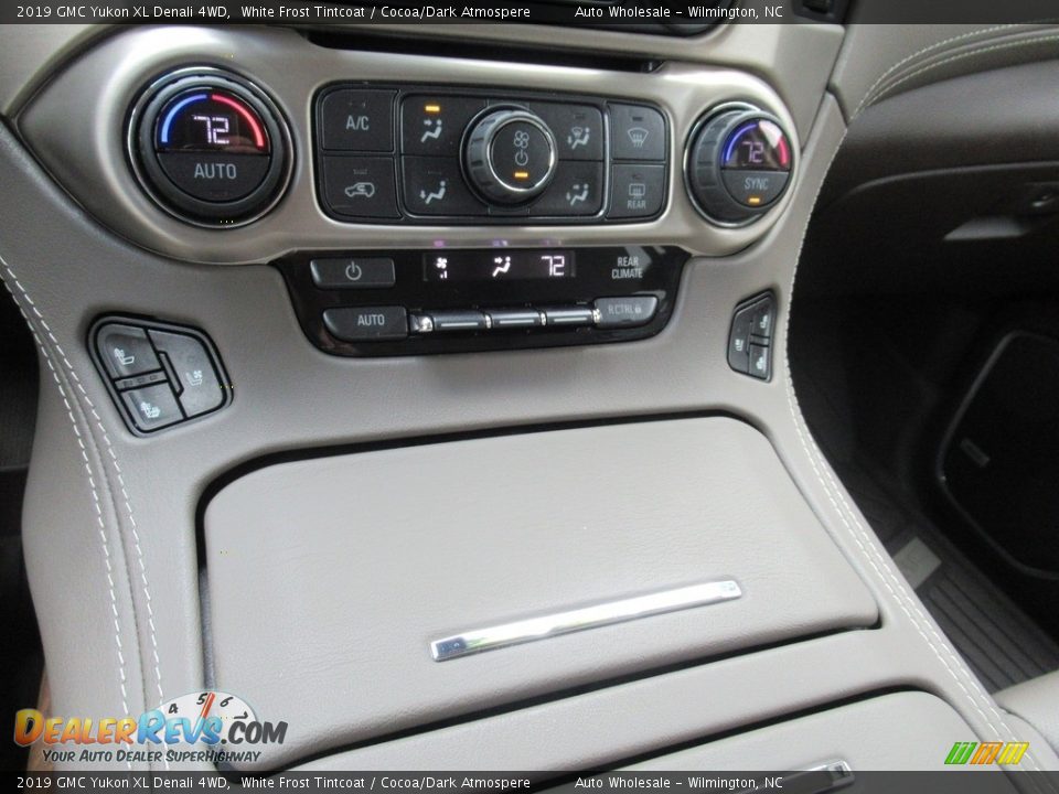 2019 GMC Yukon XL Denali 4WD White Frost Tintcoat / Cocoa/Dark Atmospere Photo #18