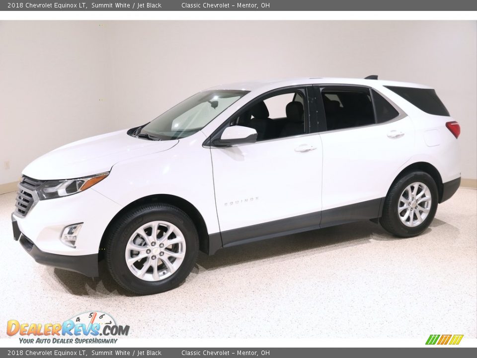 2018 Chevrolet Equinox LT Summit White / Jet Black Photo #3