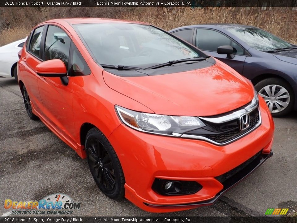 Front 3/4 View of 2018 Honda Fit Sport Photo #4