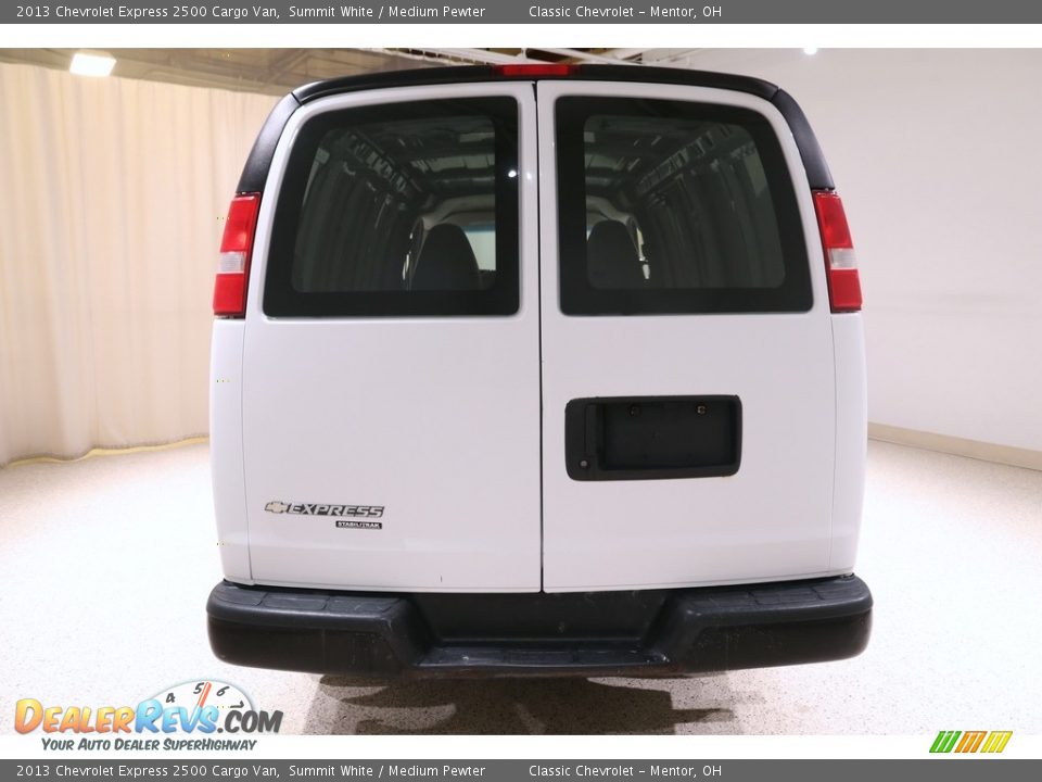 2013 Chevrolet Express 2500 Cargo Van Summit White / Medium Pewter Photo #14