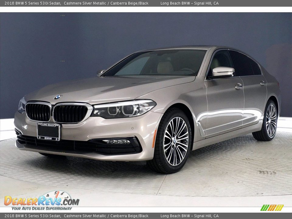 Cashmere Silver Metallic 2018 BMW 5 Series 530i Sedan Photo #12