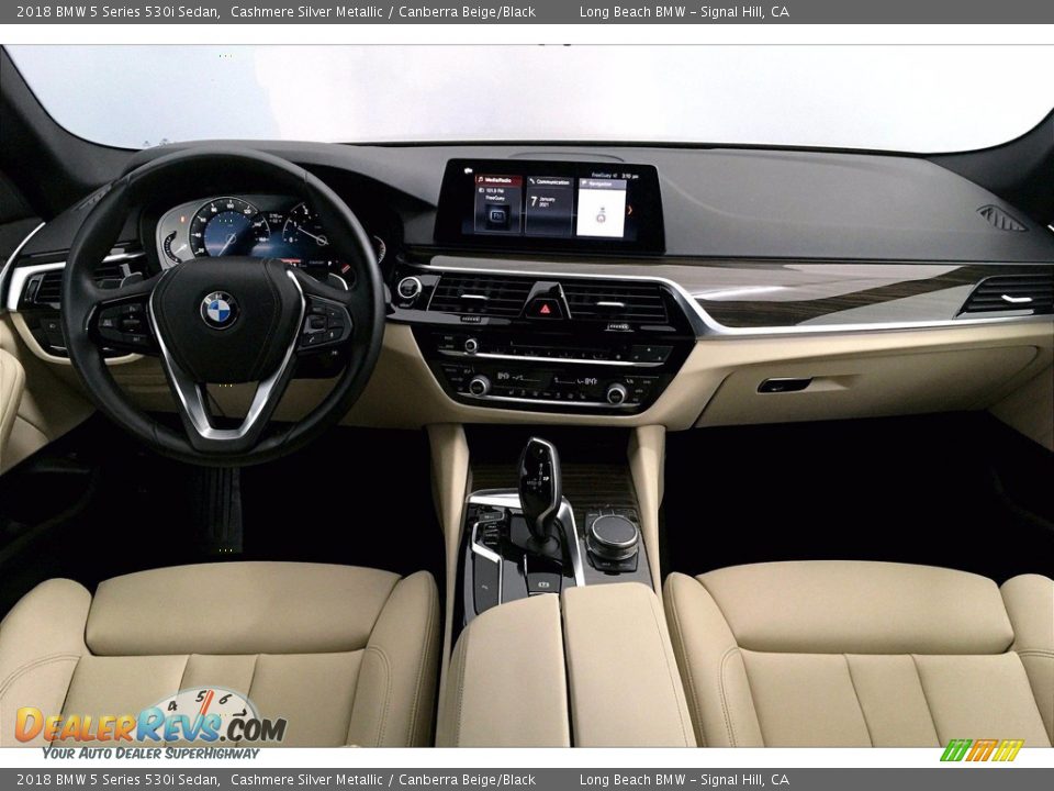 Dashboard of 2018 BMW 5 Series 530i Sedan Photo #15