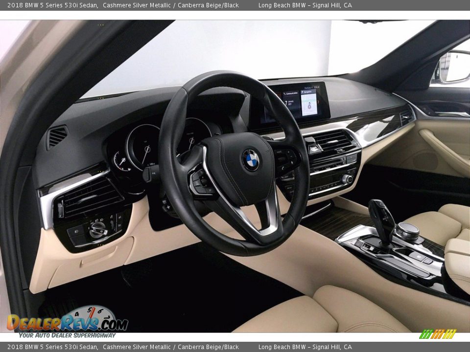 Front Seat of 2018 BMW 5 Series 530i Sedan Photo #21