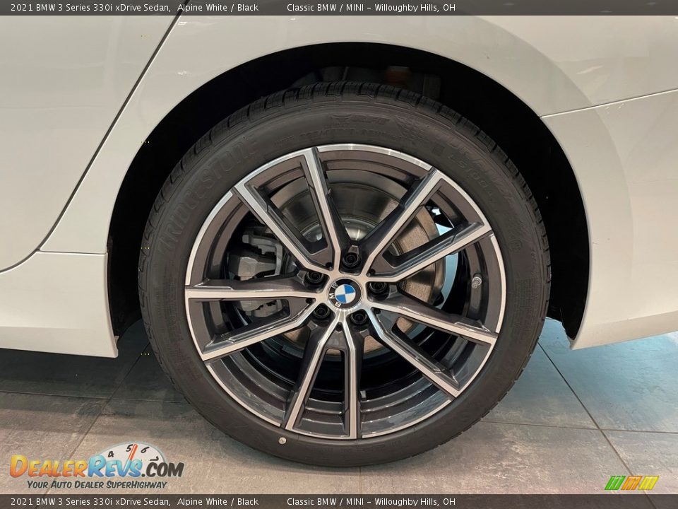 2021 BMW 3 Series 330i xDrive Sedan Alpine White / Black Photo #5