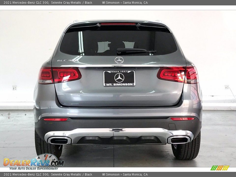 2021 Mercedes-Benz GLC 300 Selenite Gray Metallic / Black Photo #3