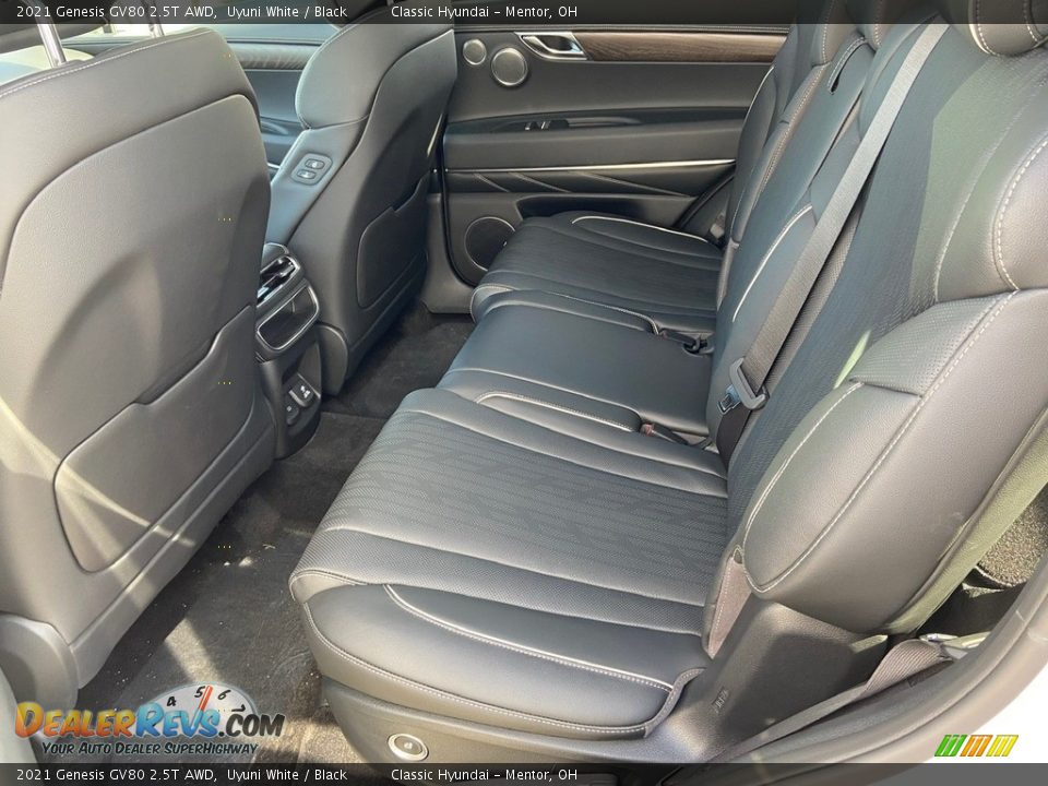 Rear Seat of 2021 Genesis GV80 2.5T AWD Photo #2