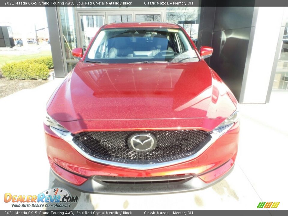 2021 Mazda CX-5 Grand Touring AWD Soul Red Crystal Metallic / Black Photo #2