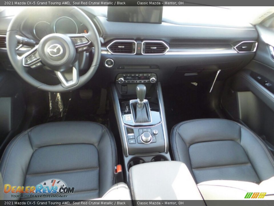 2021 Mazda CX-5 Grand Touring AWD Soul Red Crystal Metallic / Black Photo #6