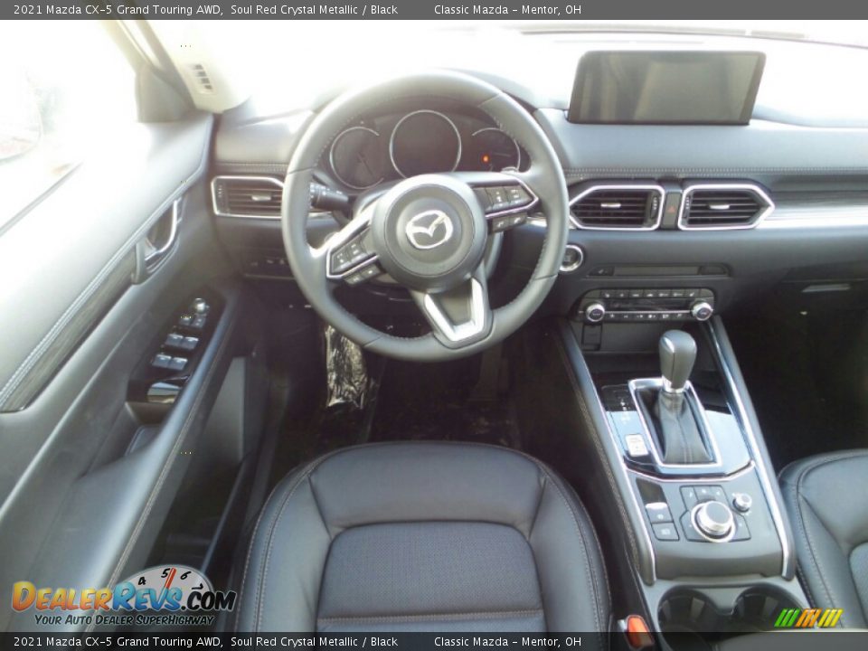 2021 Mazda CX-5 Grand Touring AWD Soul Red Crystal Metallic / Black Photo #7