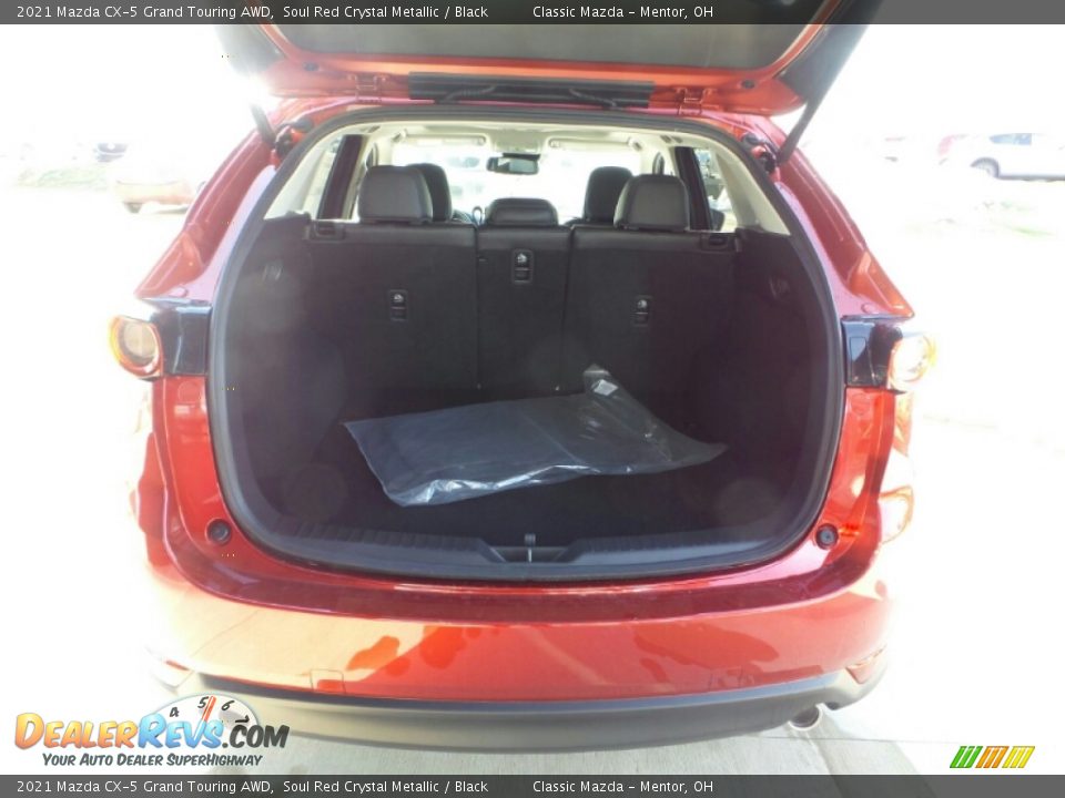 2021 Mazda CX-5 Grand Touring AWD Soul Red Crystal Metallic / Black Photo #9