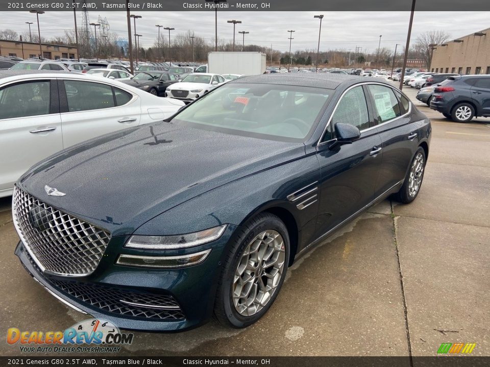 Front 3/4 View of 2021 Genesis G80 2.5T AWD Photo #1