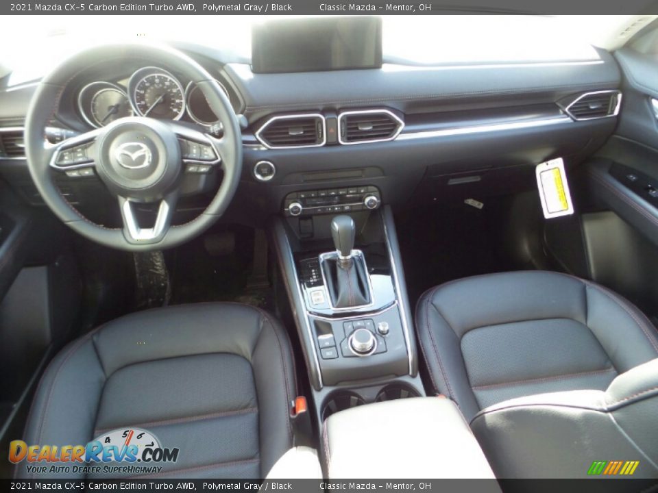 2021 Mazda CX-5 Carbon Edition Turbo AWD Polymetal Gray / Black Photo #7