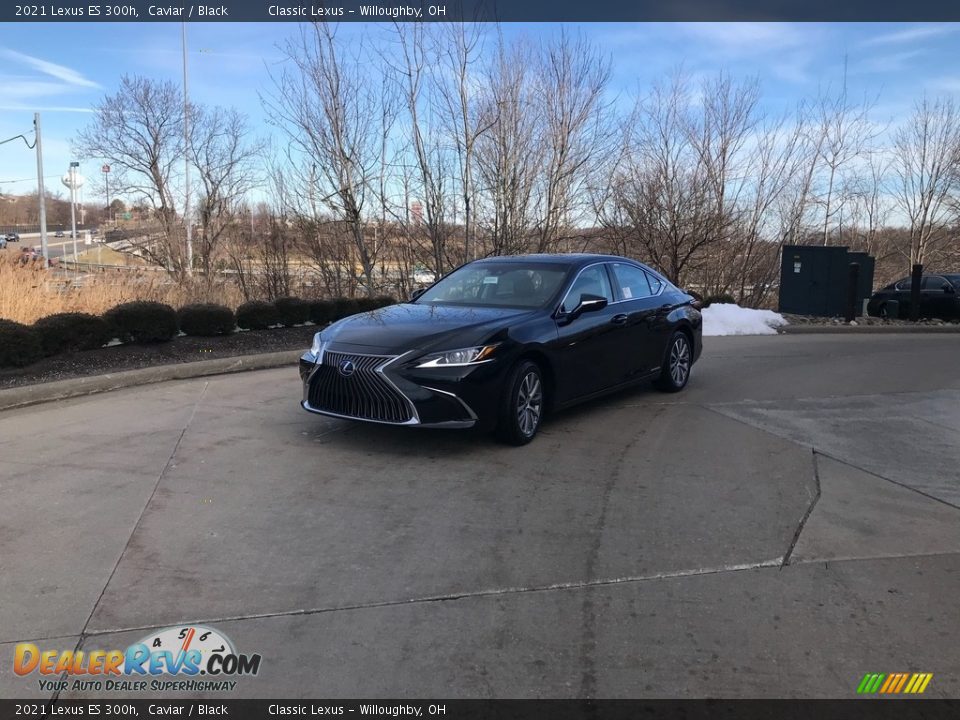 2021 Lexus ES 300h Caviar / Black Photo #1