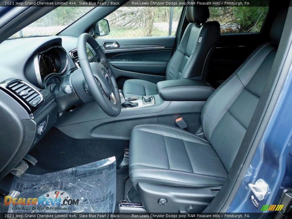 Front Seat of 2021 Jeep Grand Cherokee Limited 4x4 Photo #10