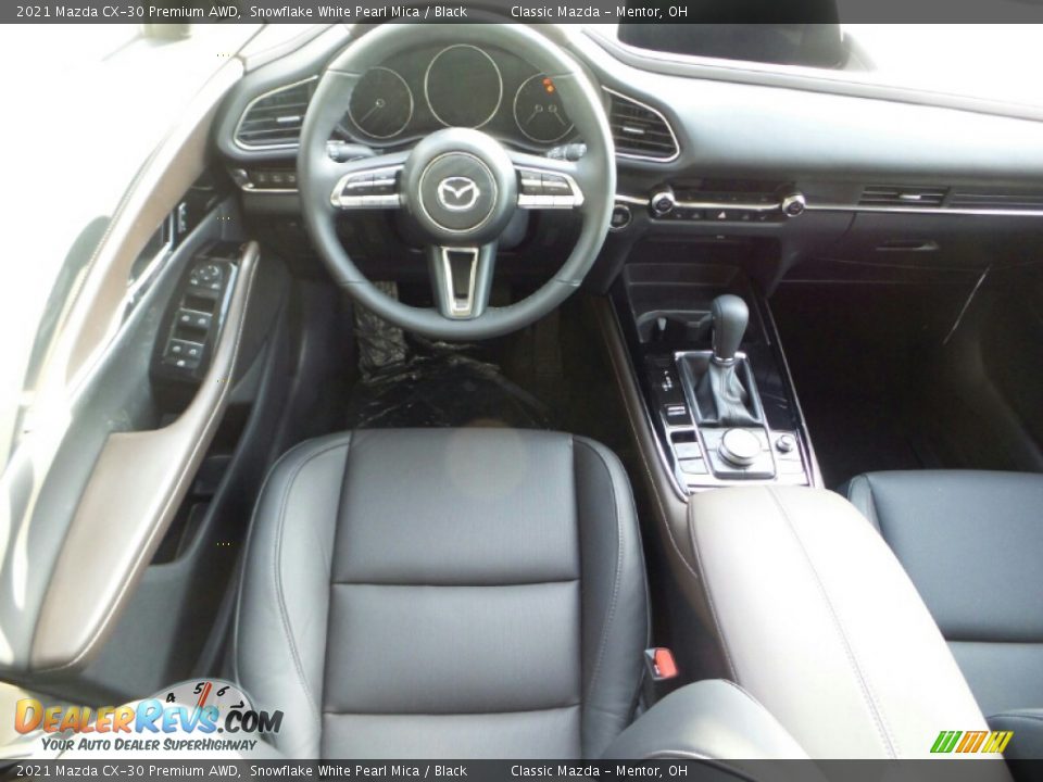2021 Mazda CX-30 Premium AWD Snowflake White Pearl Mica / Black Photo #5
