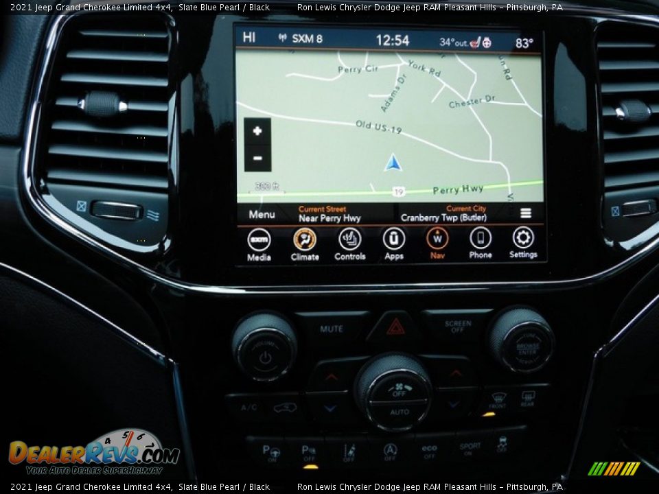 Navigation of 2021 Jeep Grand Cherokee Limited 4x4 Photo #15