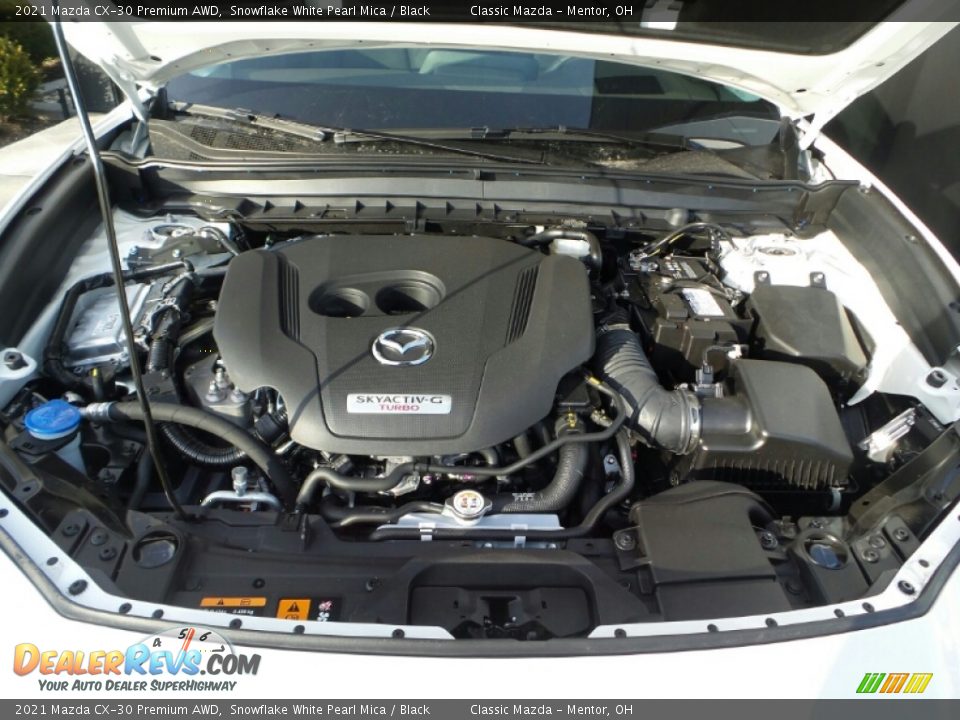 2021 Mazda CX-30 Premium AWD 2.5 Liter Turbocharged SKYACTIV-G DI DOHC 16-Valve VVT 4 Cylinder Engine Photo #7