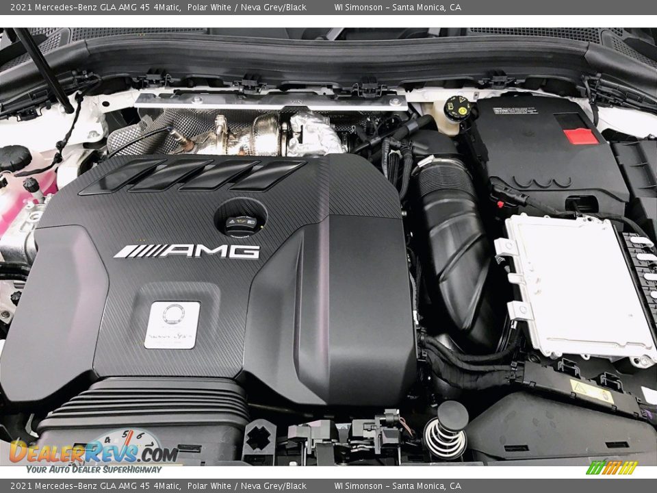 2021 Mercedes-Benz GLA AMG 45 4Matic 2.0 Liter Turbocharged DOHC 16-Valve VVT 4 Cylinder Engine Photo #8