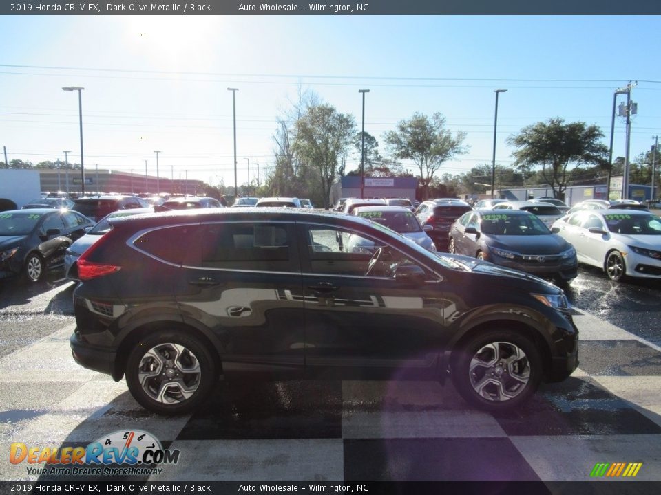 2019 Honda CR-V EX Dark Olive Metallic / Black Photo #3