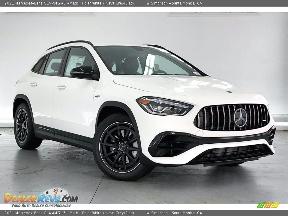 Front 3/4 View of 2021 Mercedes-Benz GLA AMG 45 4Matic Photo #12