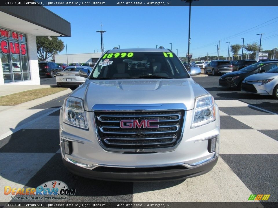 2017 GMC Terrain SLT Quicksilver Metallic / Light Titanium Photo #2