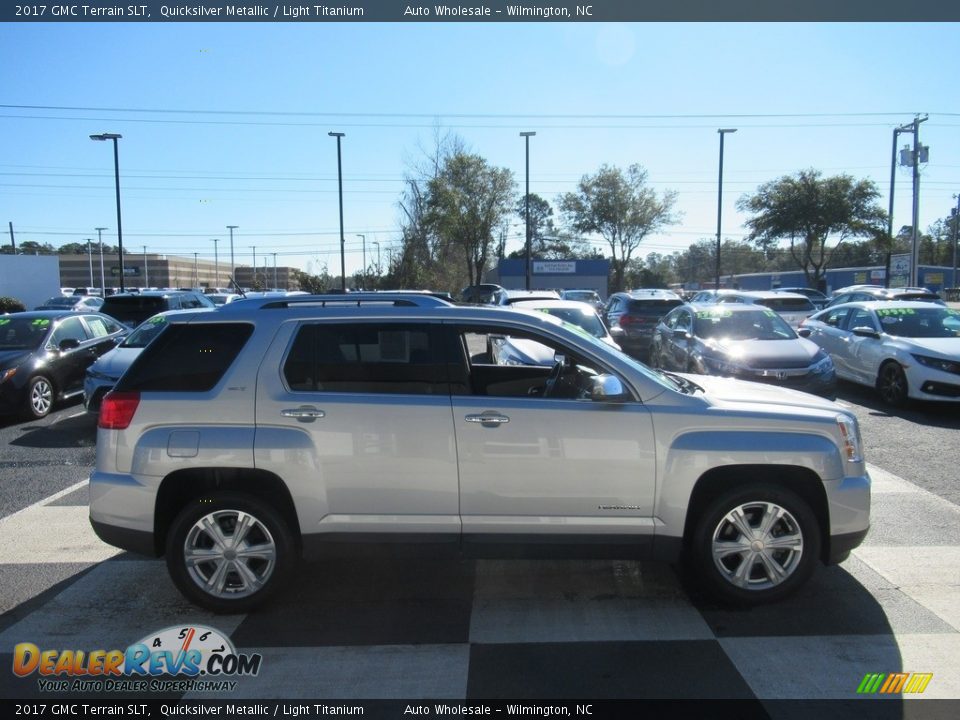 2017 GMC Terrain SLT Quicksilver Metallic / Light Titanium Photo #3