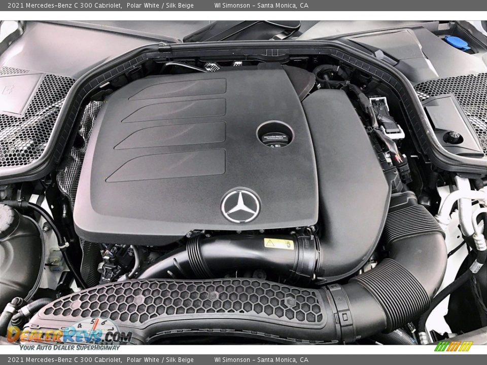 2021 Mercedes-Benz C 300 Cabriolet 2.0 Liter Turbocharged DOHC 16-Valve VVT 4 Cylinder Engine Photo #8