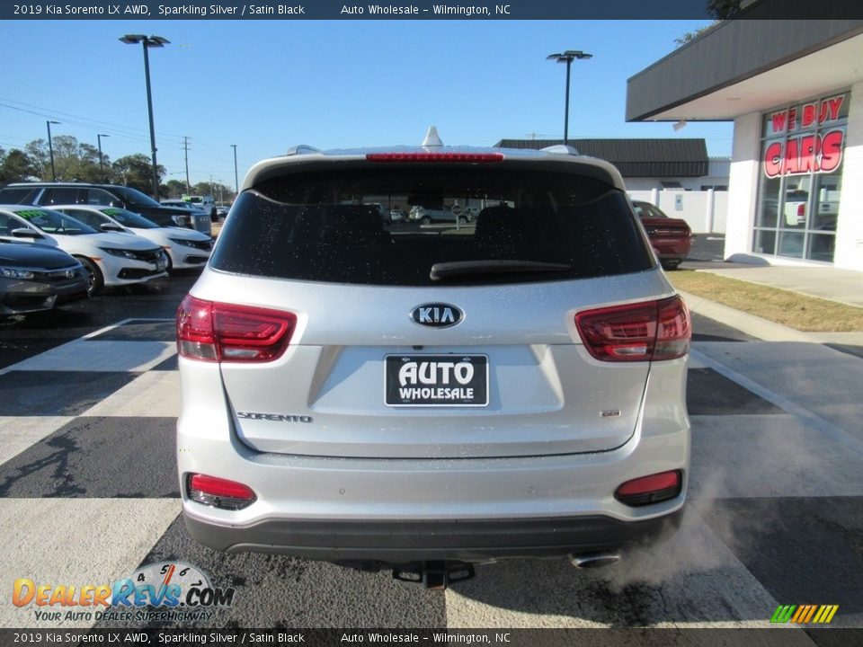 2019 Kia Sorento LX AWD Sparkling Silver / Satin Black Photo #4