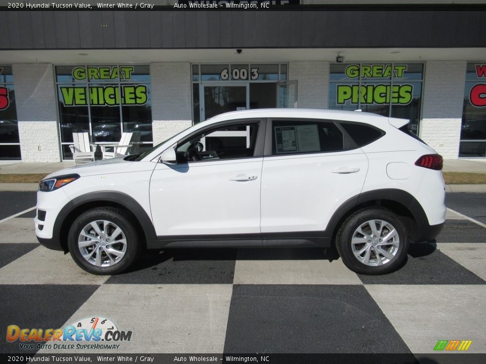 2020 Hyundai Tucson Value Winter White / Gray Photo #1