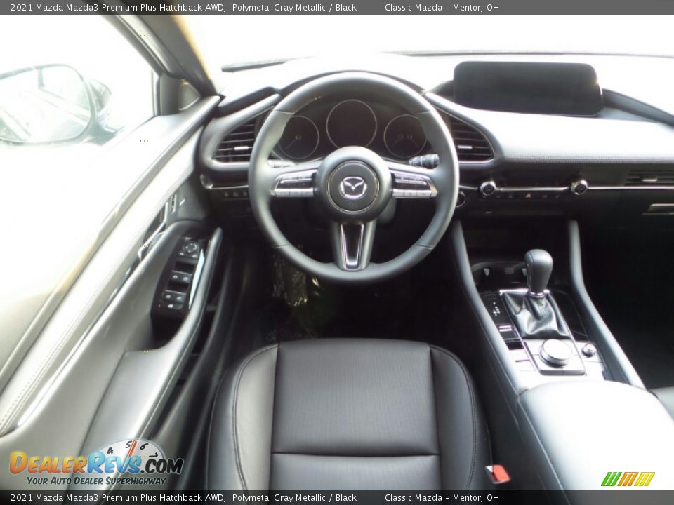 Dashboard of 2021 Mazda Mazda3 Premium Plus Hatchback AWD Photo #6